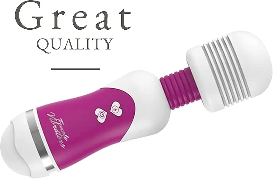 12 Function Mini Silicon AV Stick Wand Vibrator sex toy - image 9