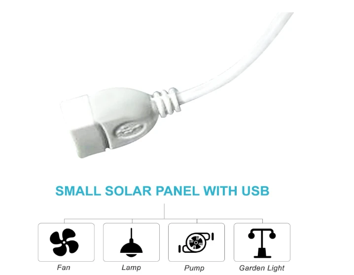 Portable 2W 5V Solar Panel USB Battery Charger - image 3