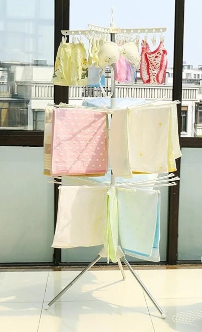 Generic 3 Tier Foldable Baby Cloth Rack - image 5
