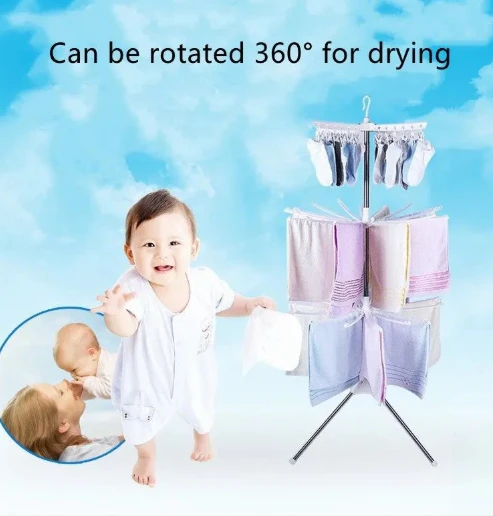 Generic 3 Tier Foldable Baby Cloth Rack - image 8