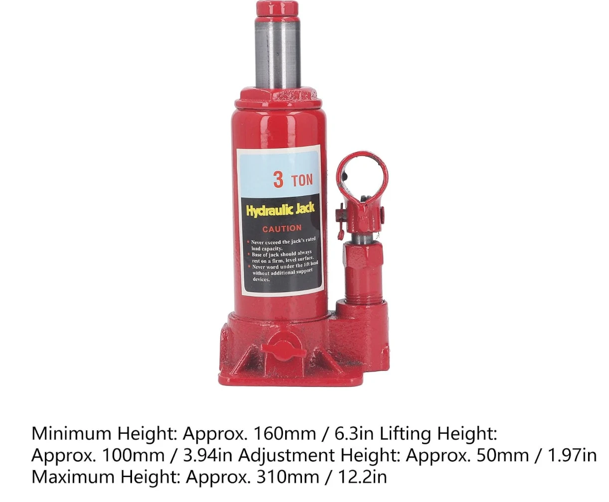 Generic 3 Ton Portable Heavy Duty Hydraulic Floor Bottle Jack - image 7
