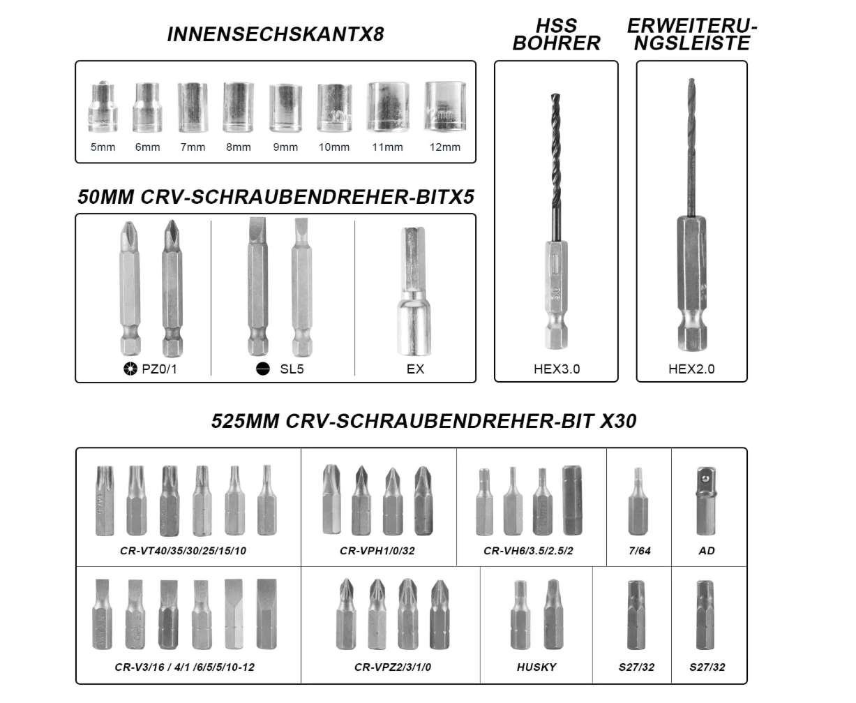 Generic Cordless Screwdriver Set 4.2V Rechargeable - image 5