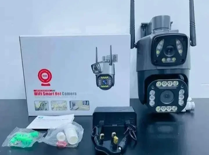 Generic 4G Dual Lens CCTV Camera 4MP PTZ