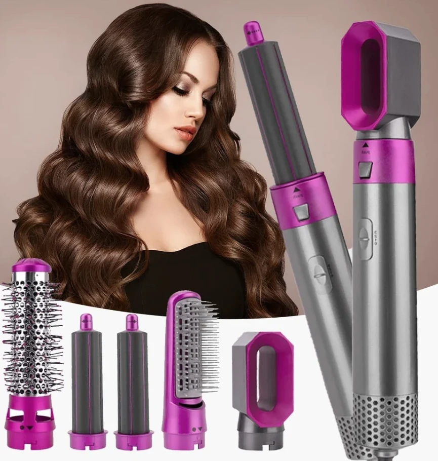 Generic 5-in-1 Hot Air Styler Multi-Function Blow Dryer - image 3