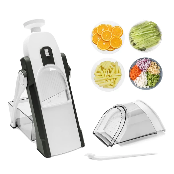 Generic 5 In 1 Manual Veggie Slicer - image 3