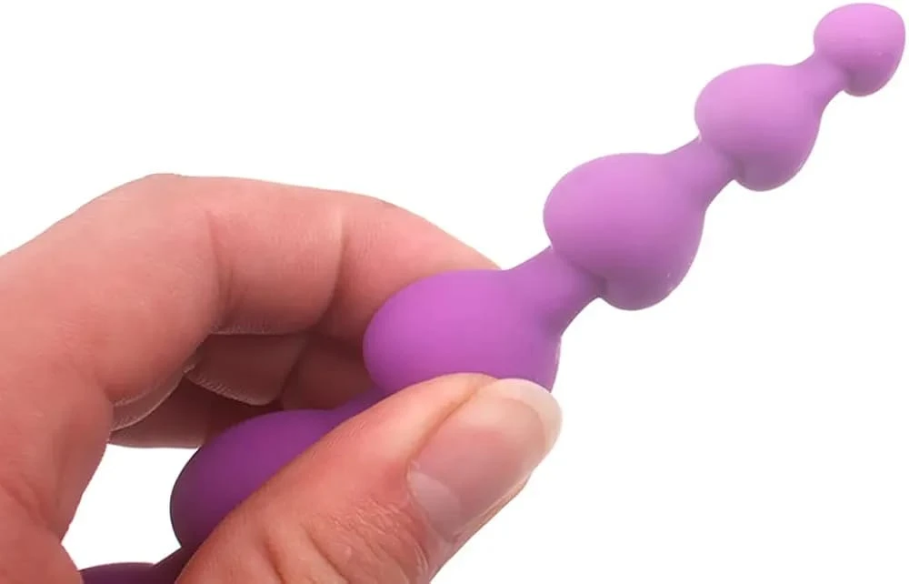 Anal Butt Plug Soft Silicon Anal Beads sex toy - image 3