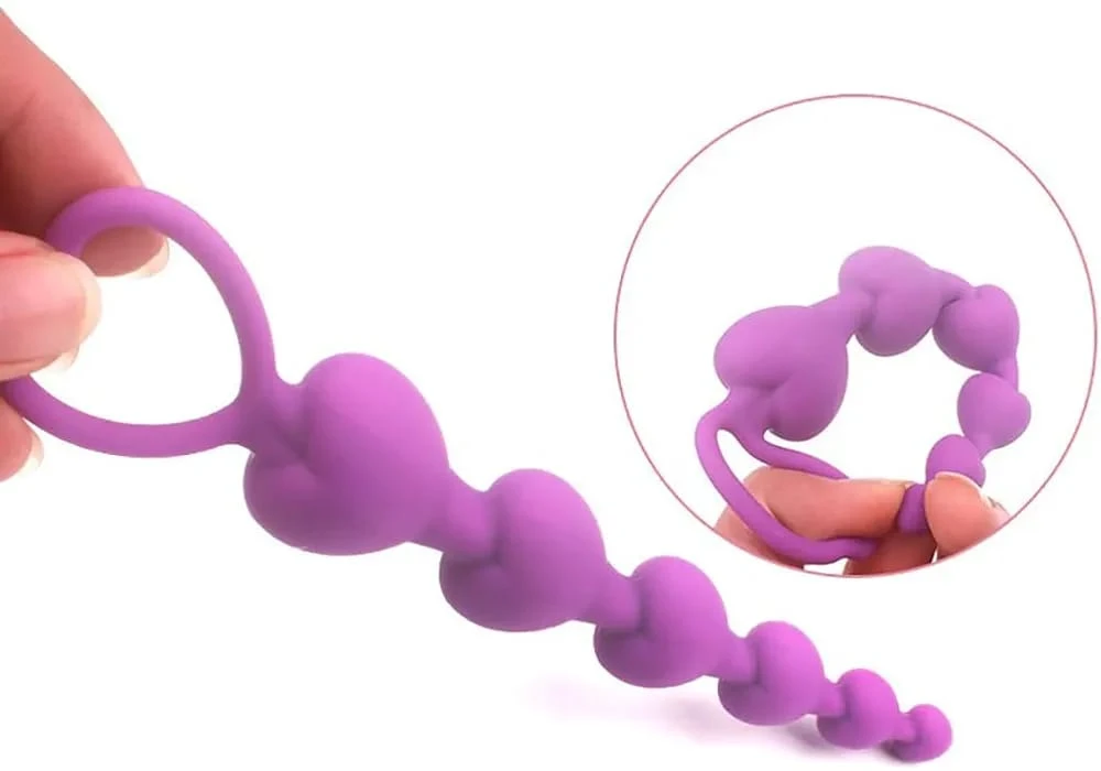 Anal Butt Plug Soft Silicon Anal Beads sex toy - image 8