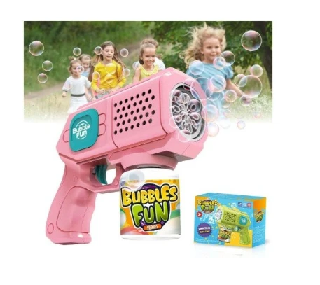 Generic Bubble Gun Series Automatic Colorful Lights - image 4
