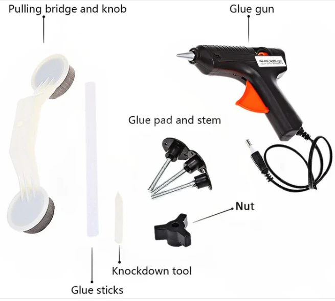 Pops A Dent Car Care Tool Kit Dent Removal System - image 2