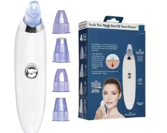 Derma Suction Electric Vacuum Blackhead Remover Kit - image 1