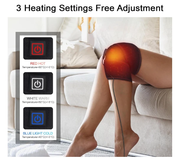 Generic Knee Pad Fast Heating Electric - image 2