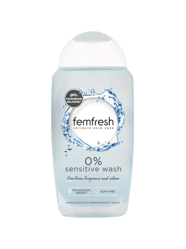 Femfresh 0% Sensitive Feminine Wash pH-balanced