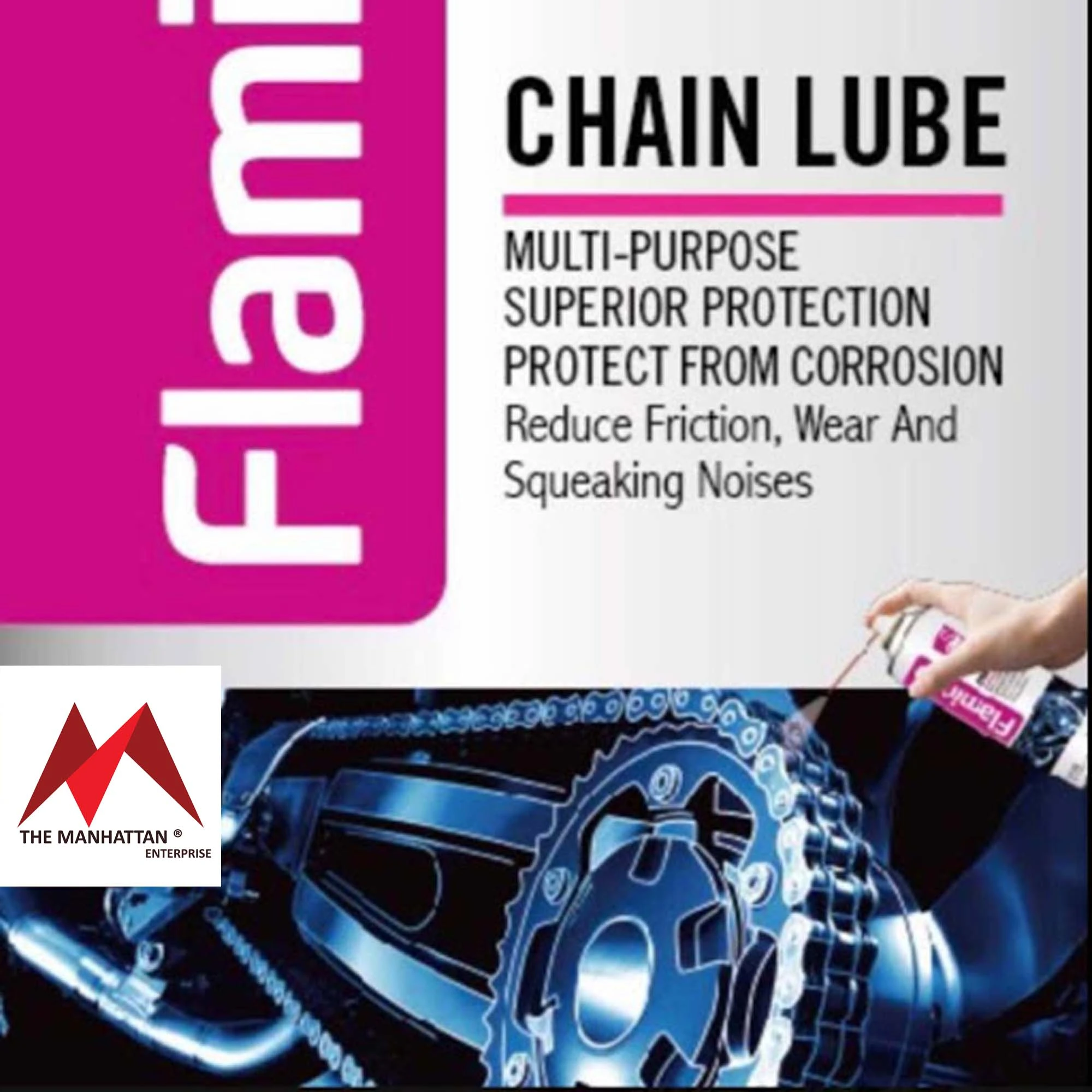 Flamingo Chain Lube 220ml - image 2