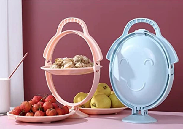 Generic Foldable Fruit Plate Candy Dish - image 2