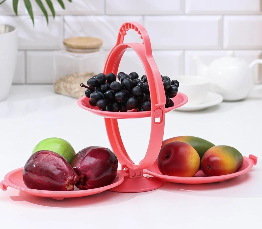 Generic Foldable Fruit Plate Candy Dish - image 6