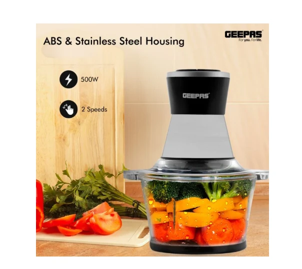 Geepas 2L Multi Chopper with Garlic Peeler - image 5