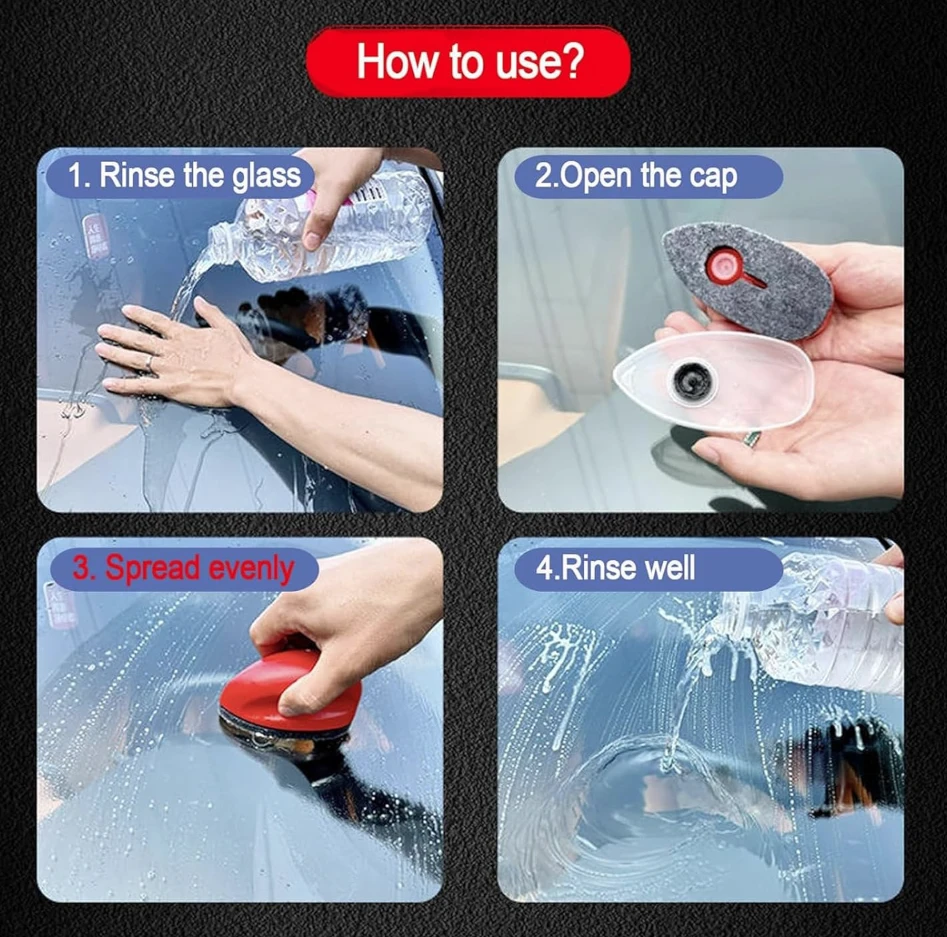 Glass Cool Windshield Cleaner Streak-free Cleaning - image 3