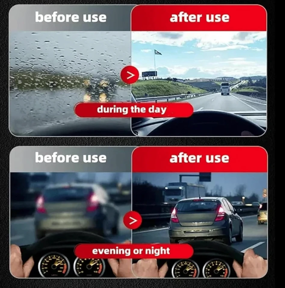 Glass Cool Windshield Cleaner Streak-free Cleaning - image 6