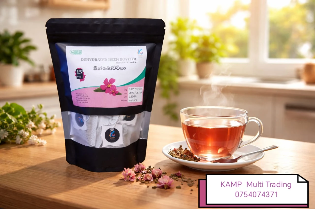 Generic Heen Bovitiya Powder Tea Bags for Liver