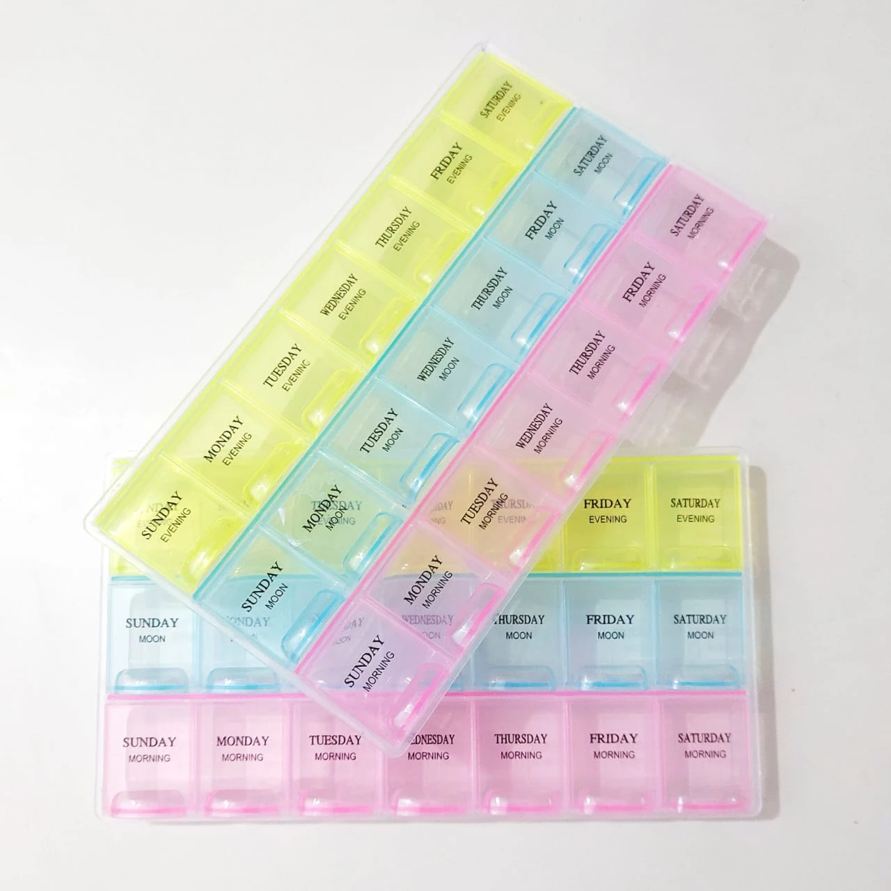 Generic Organizer Box 21 Days Medication Dispenser