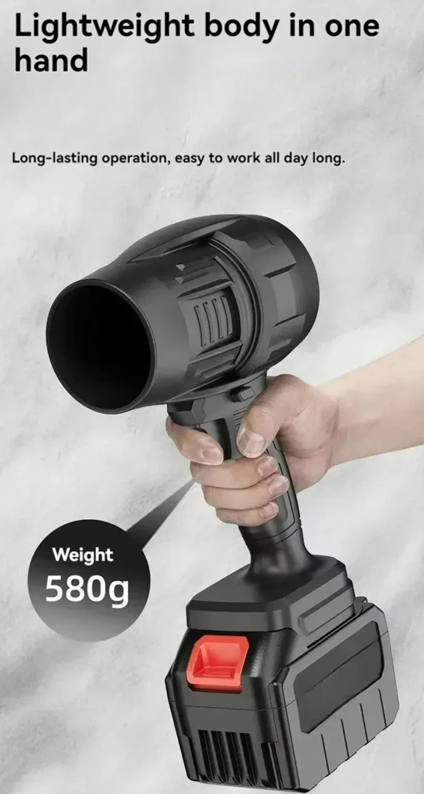 Mini Turbo Jet Fan Wireless Blower Stepless Speed - image 2