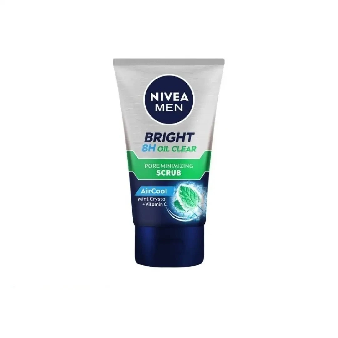 Nivea Men Bright Oil Clear Pore Minimizing Scrub