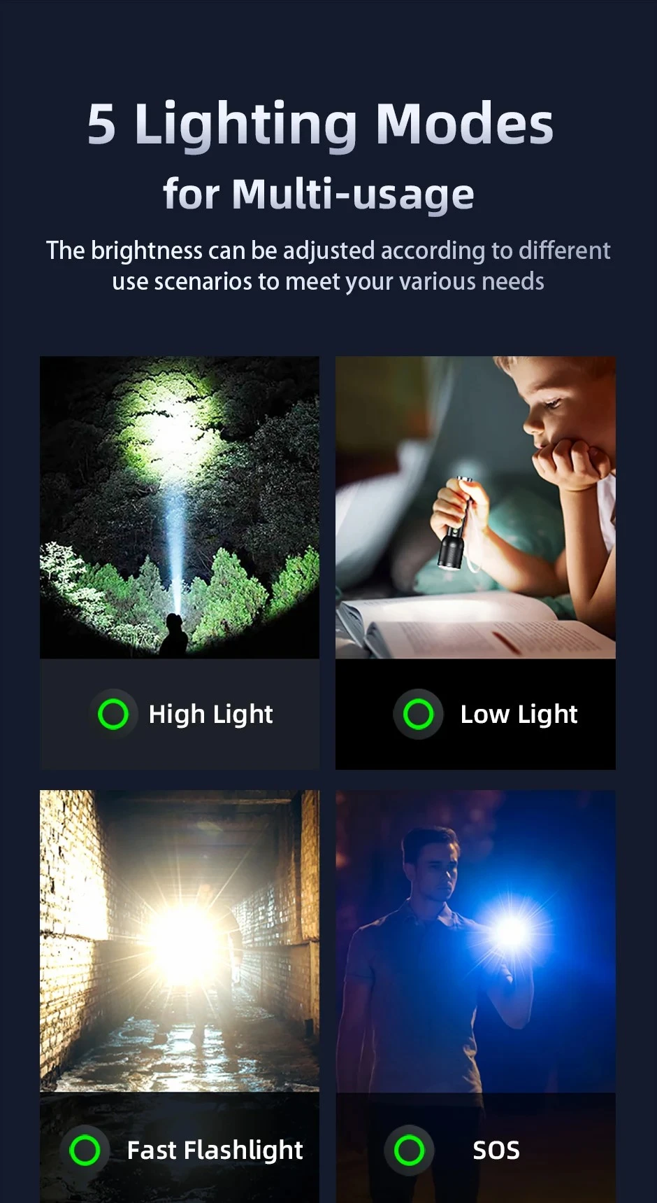 PHILIPS SFL 8168 Rechargable 1Km Flashlight - image 7
