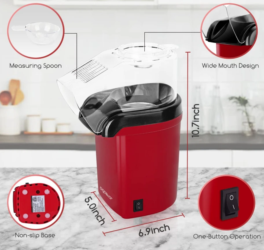 Generic Mini Electric Popcorn Machine Fully Automatic - image 2