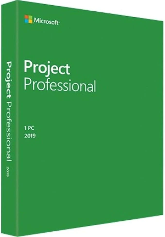 Microsoft Project 2019 Professional 1PC Onetime Activation