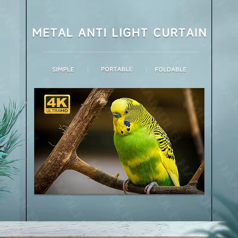 Projector Screen Anti Light Fabric Cloth 120 Inches - image 3