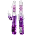Rabbit rechargeable up and down rotate vibrate sex toy - image 5