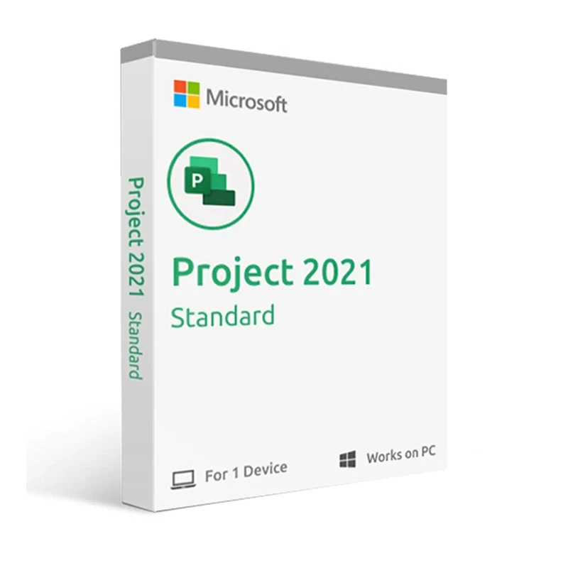 Microsoft Project 2021 Standard 1PC Onetime Activation