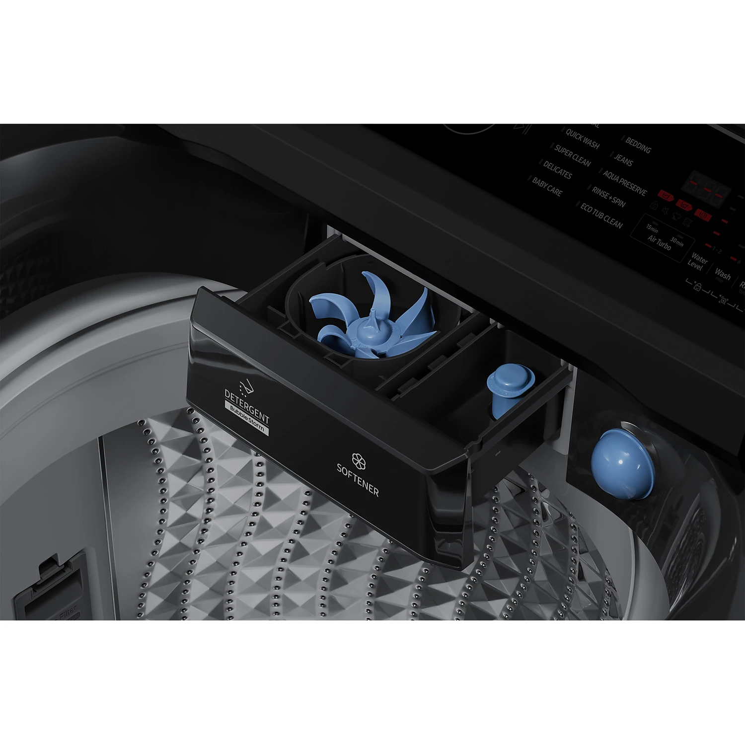 Samsung Top Loader Washing Machine WA13CG5745BV - 13 kg - image 3