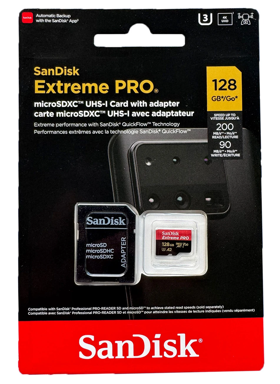 SanDisk Extreme Pro MicroSDXC UHS-I Card 128GB