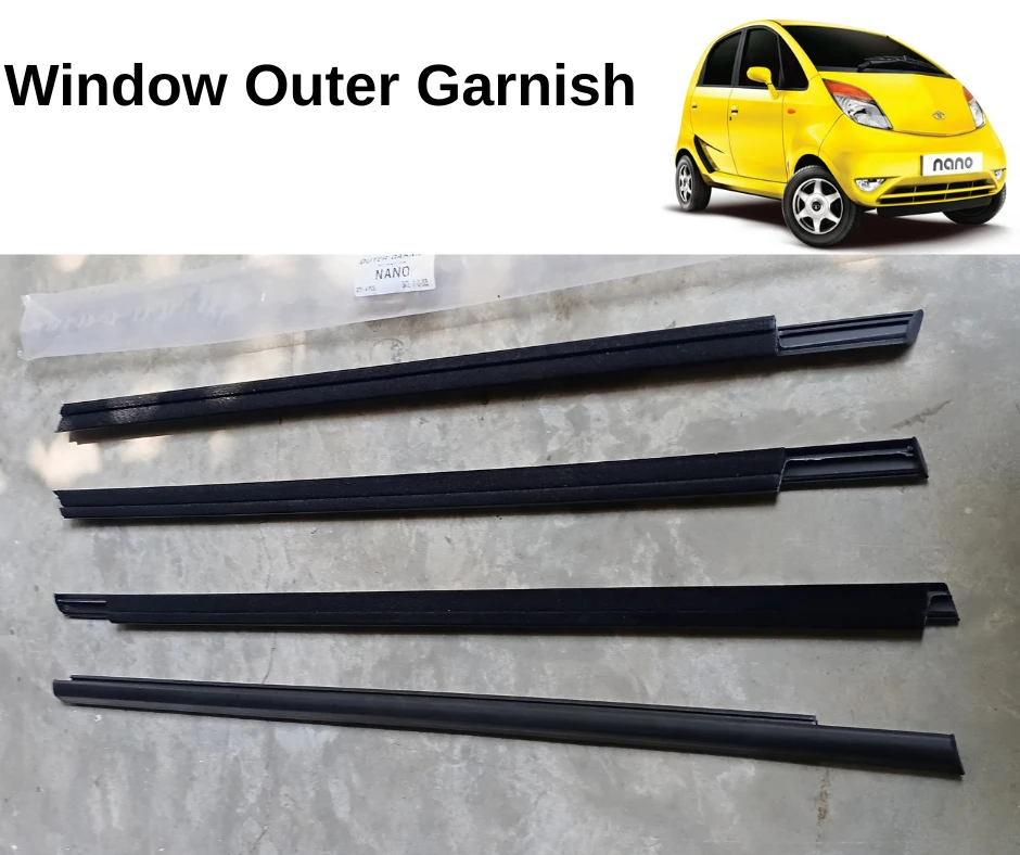 Tata Nano Original Window Outer Weatherstrip 4Pcs