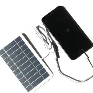 Portable 2W 5V Solar Panel USB Battery Charger
