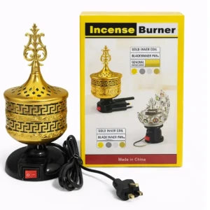 Generic Bakhoor Burner Electric Gold Design