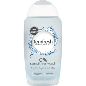 Femfresh 0% Sensitive Feminine Wash pH-balanced