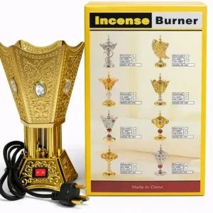 Golden Crown Luxury Electric Bakhoor Burner