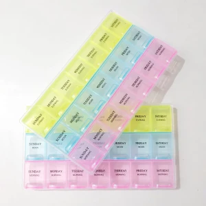 Generic Organizer Box 21 Days Medication Dispenser