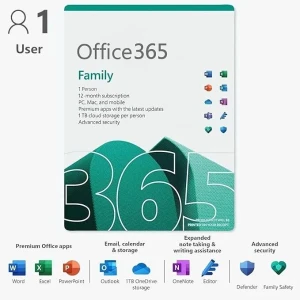 Microsoft 365 Family 12-Month Email Invitation