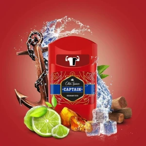 Old Spice Captain Deodorant Stick Anti-Odor Protection