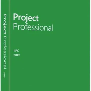 Microsoft Project 2019 Professional 1PC Onetime Activation