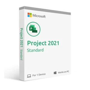 Microsoft Project 2021 Standard 1PC Onetime Activation
