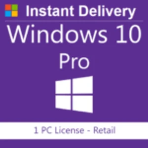 Microsoft Windows 10 Pro Activates 1 PC Online