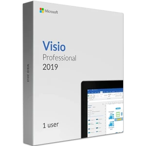 Visio 2019 Professional 1 PC Onetime Activation