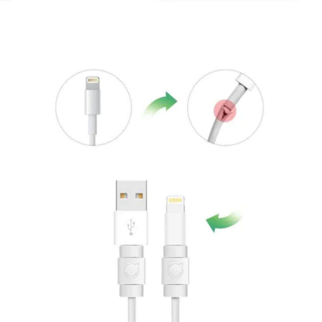 UGREEN Charging Cable Protector (White) - image 2