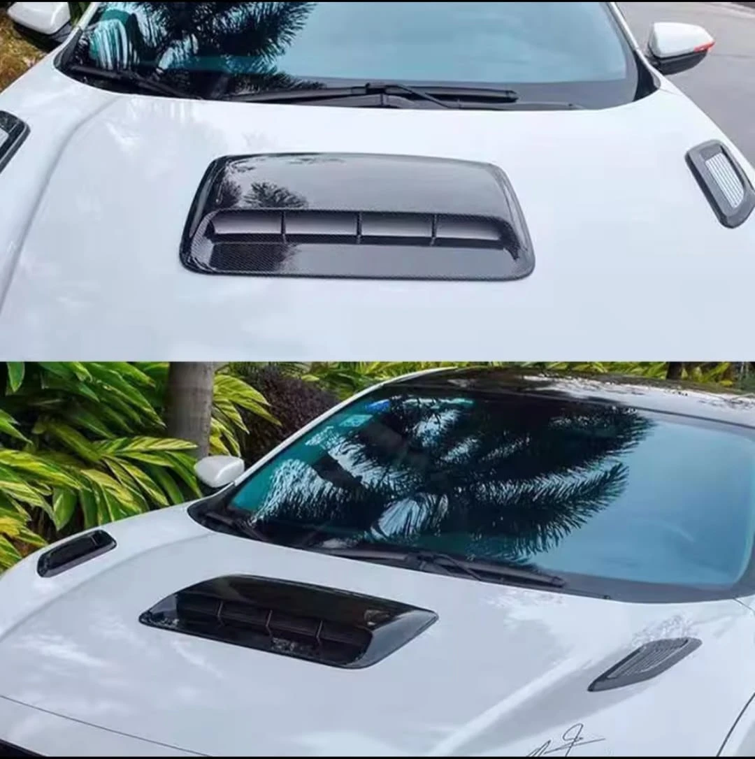 Universal 40x28 Car Hood Vent Decorative Air Flow - image 5
