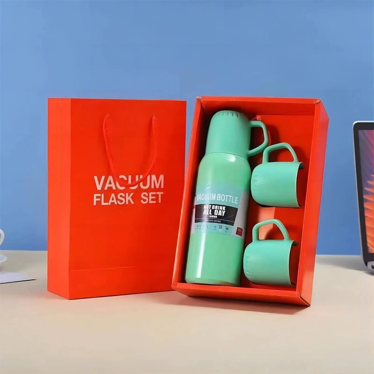 Generic Vacuum Bottle Stainless Steel, Double Wall - image 4