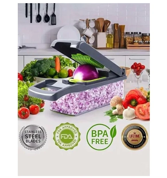 Generic 16-in-1 Multi-function Veggie Chopper - image 4